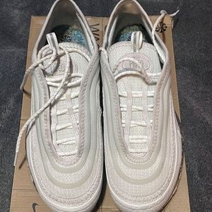 Nike Air Max Terrascape 97 Leather White Size 9 - Like New